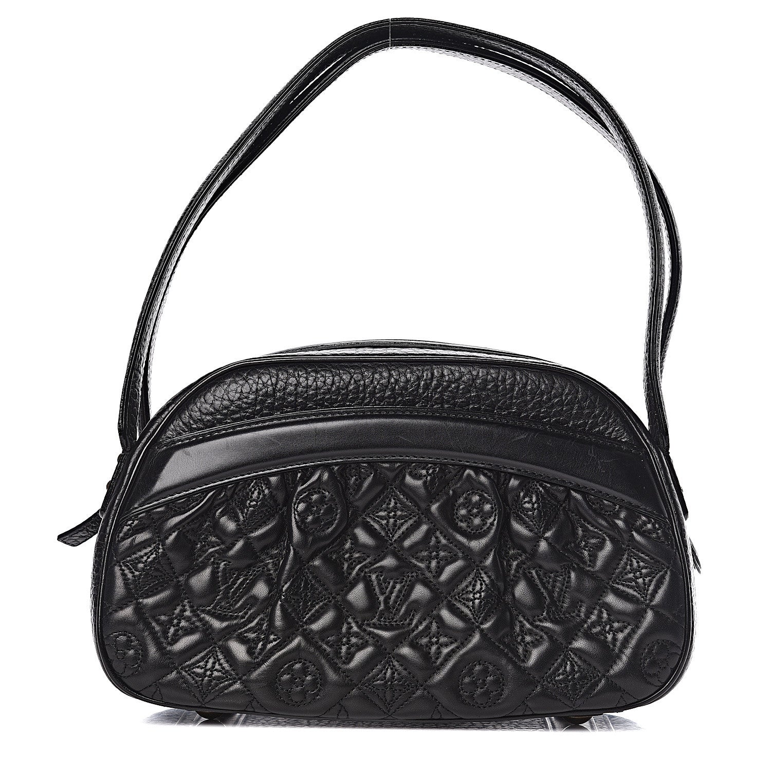 Louis Vuitton Lambskin Vienna Klara Black 1 of 9