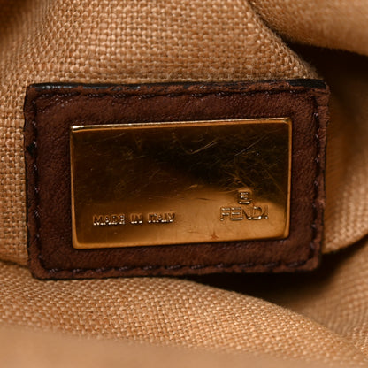 Fendi Zucca Nappa Nuvolata Vitello Tortuga Spy Tobacco Moro 6 of 11