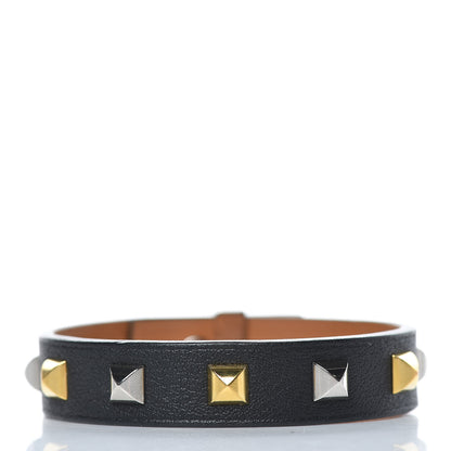 Hermes Swift Mini Dog Clous Carres Bracelet T2 Black 3 of 6