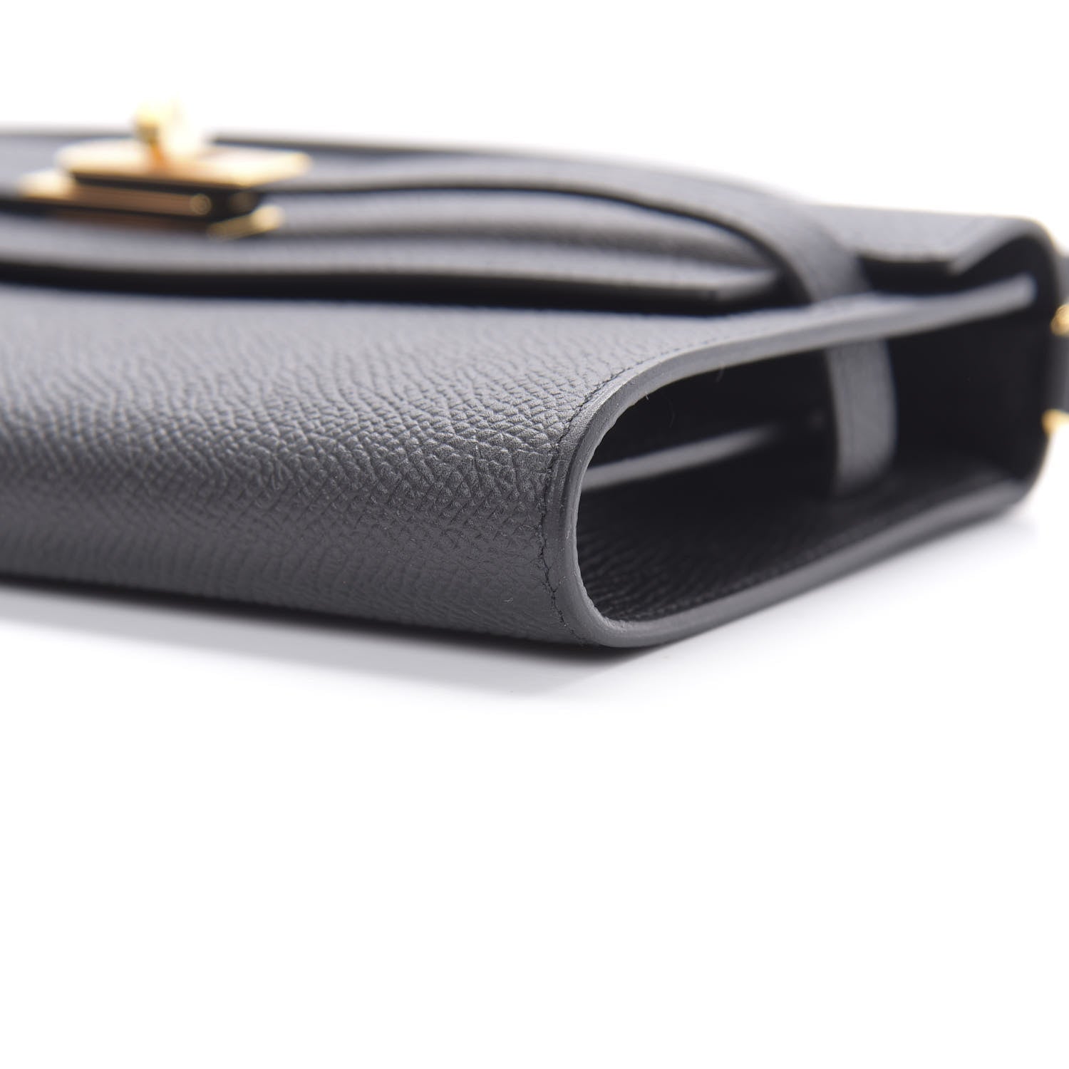 Hermes Epsom Kelly Wallet To Go Black 10 of 11