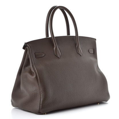 Hermes Togo Birkin 35 Cafe 3 of 39