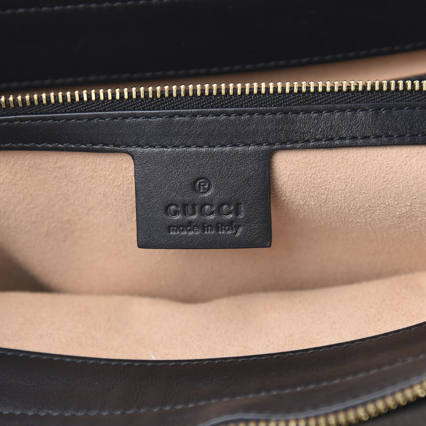 Guccissima Signature Large Shoulder Tote Bag Black