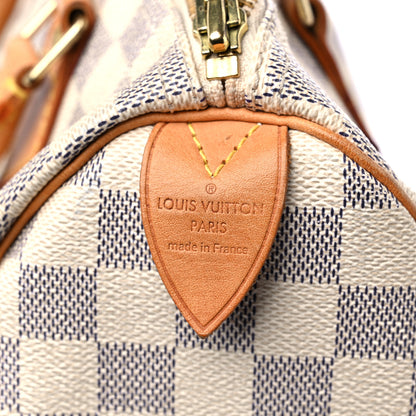 Louis Vuitton Damier Azur Speedy 25 6 of 17
