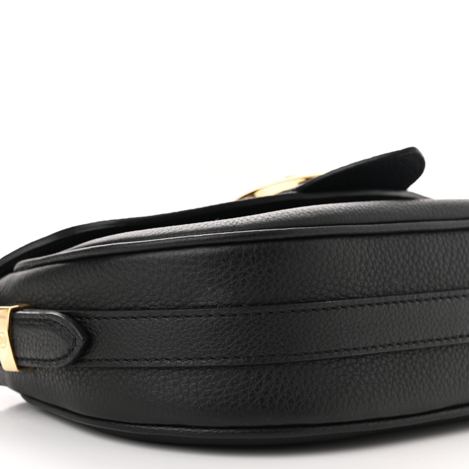 Louis Vuitton Grained Calfskin LV Pont 9 Soft MM Black 8 of 10