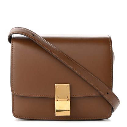 Celine Box Calfskin Small Classic Box Flap Bag Camel 1 of 10