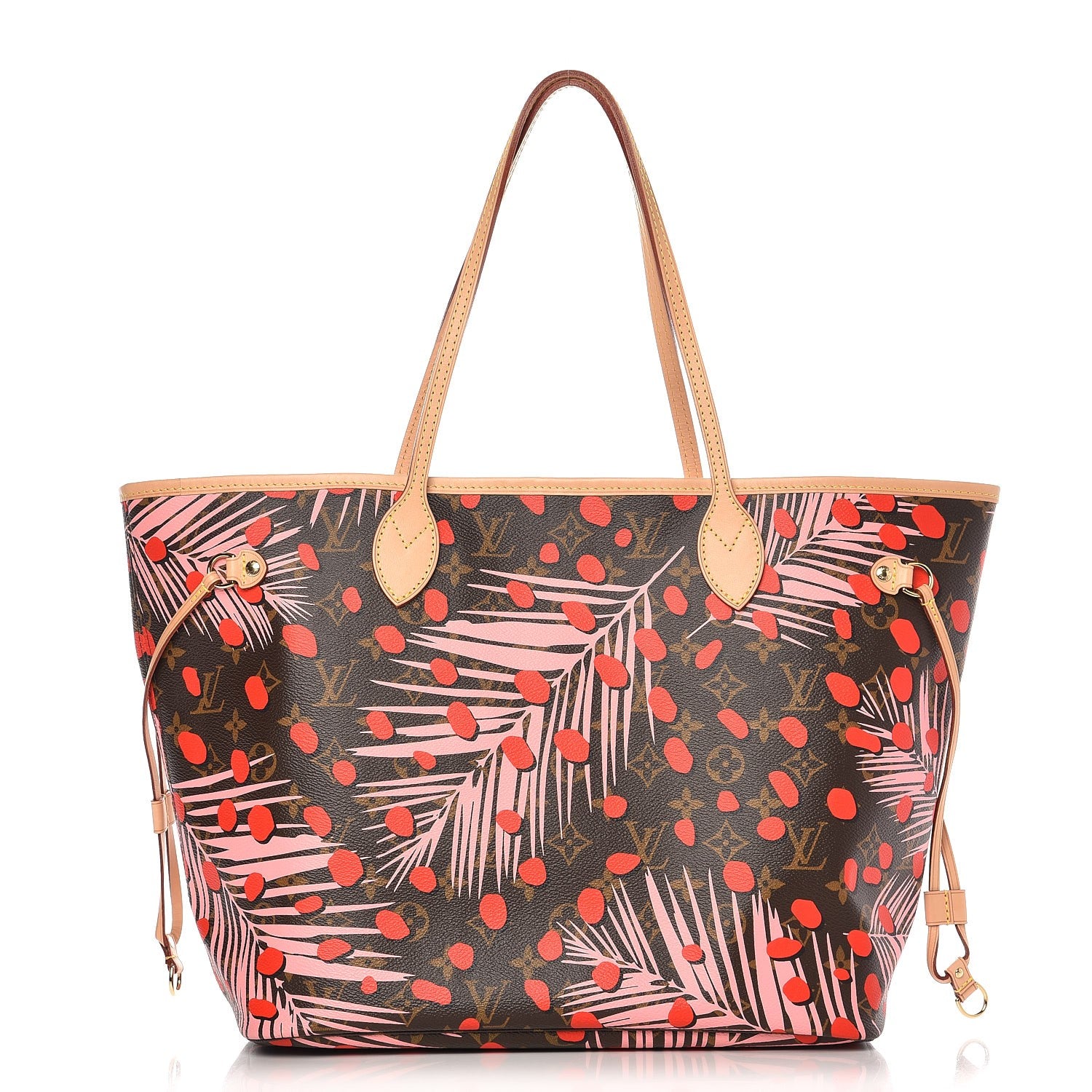Louis Vuitton Monogram Jungle Dots Neo Neverfull MM Sugar Pink Poppy 1 of 7