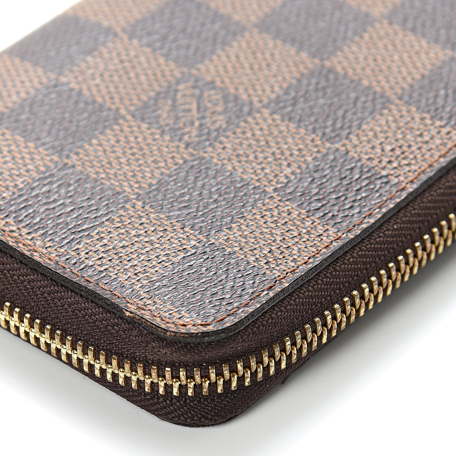 Louis Vuitton Damier Ebene Clemence Wallet Cherry 10 of 12