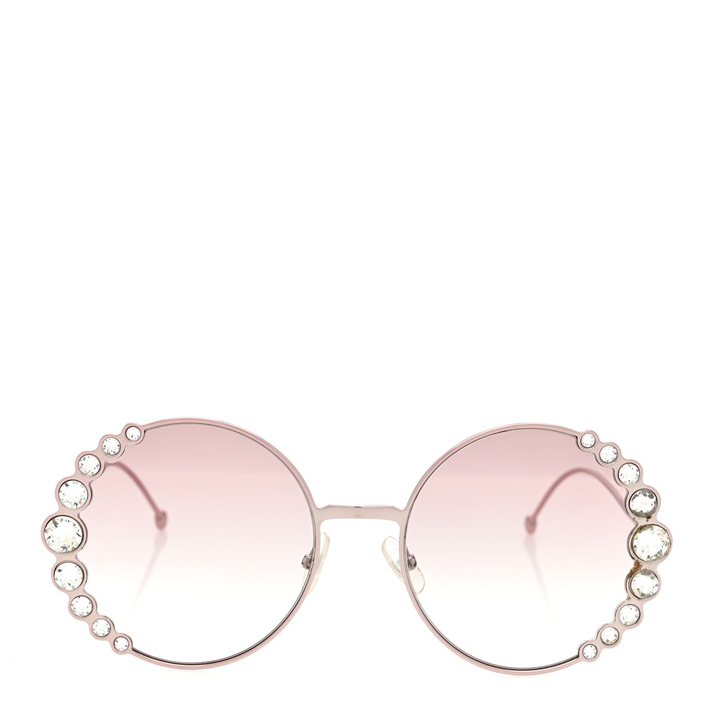 Crystal Round Sunglasses FF0324/S Rose
