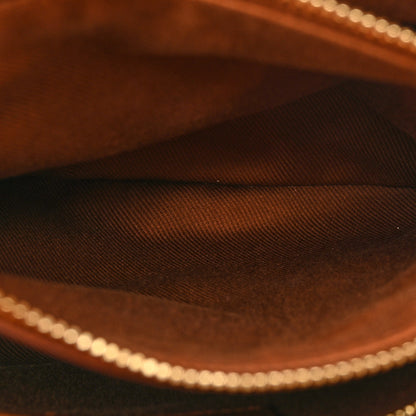 Saint Laurent Shearling Medium Loulou Shoulder Bag Natural 6 of 19