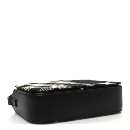 Burberry Jacquard Check Snip Bag Black 4 of 10