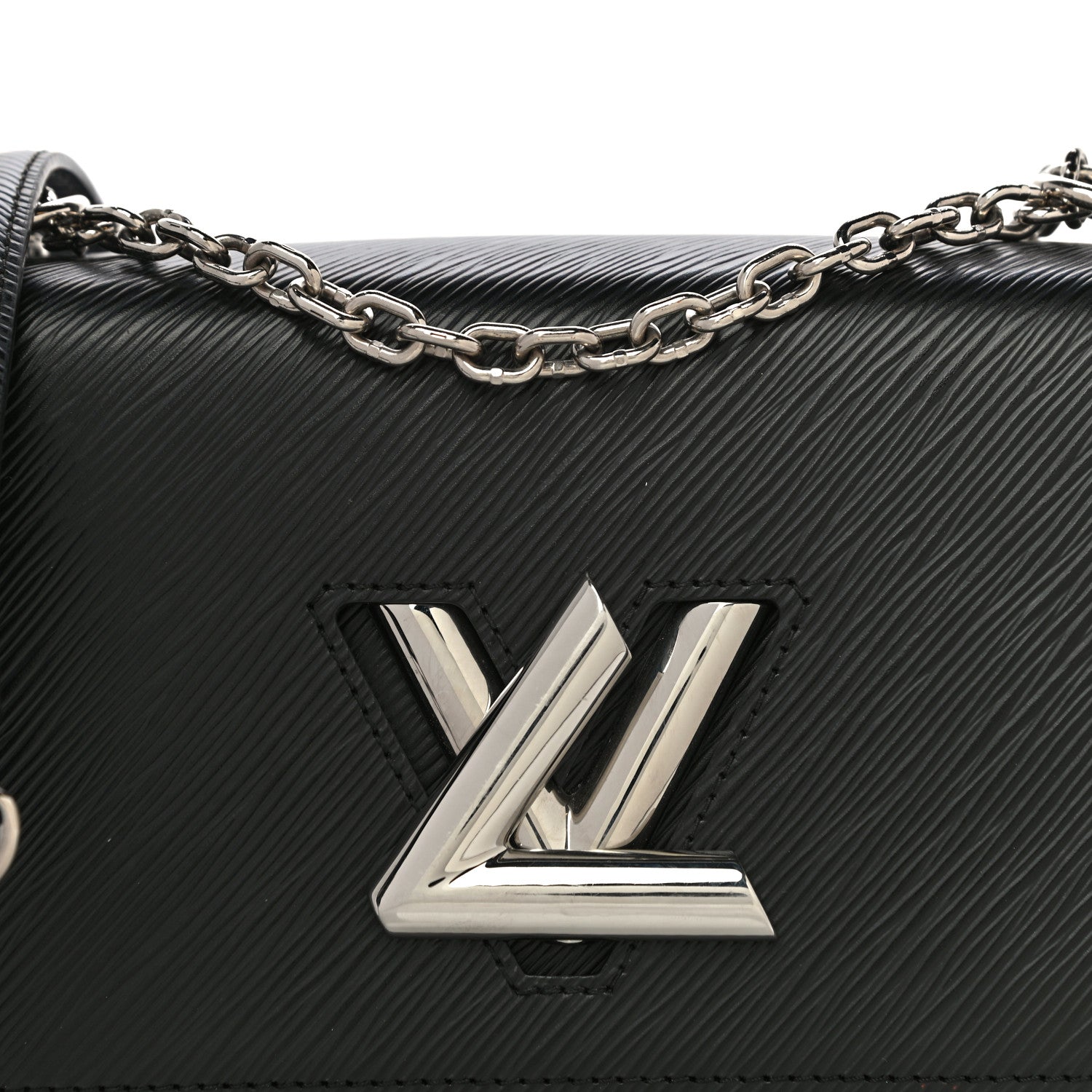 Louis Vuitton Epi Twist Shoulder Bag MM Black 7 of 16