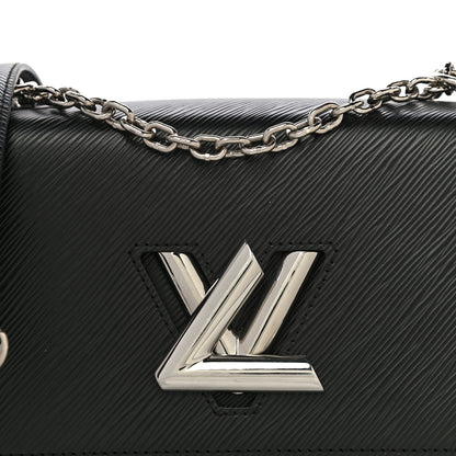Louis Vuitton Epi Twist Shoulder Bag MM Black 7 of 16