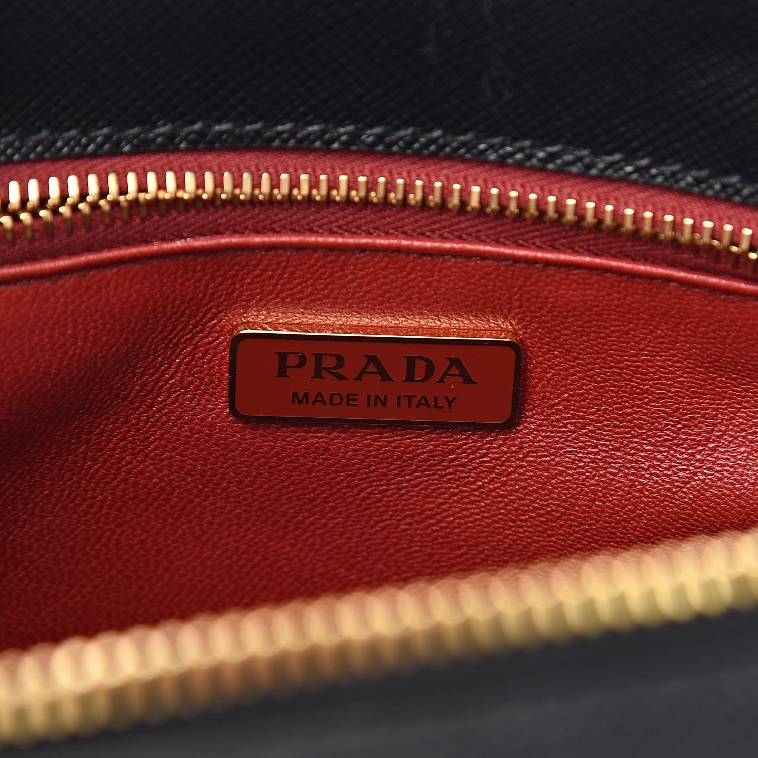Prada Saffiano Lux Mini Galleria Double Zip Tote Black 7 of 10
