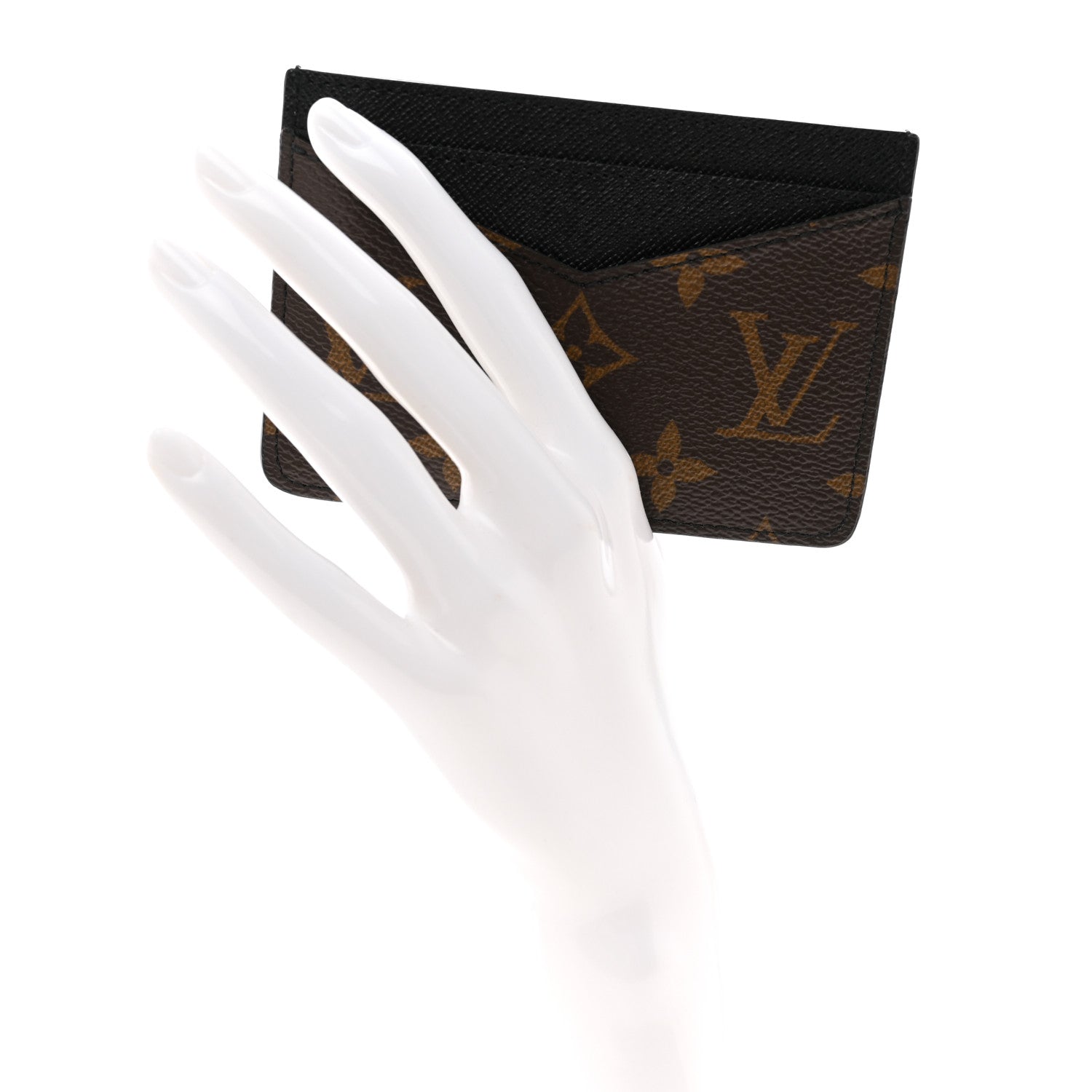 Louis Vuitton Monogram Macassar Neo Porte-Cartes Card Holder 2 of 6