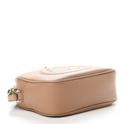 Gucci Pebbled Calfskin Small Soho Disco Bag Rose Beige 4 of 10