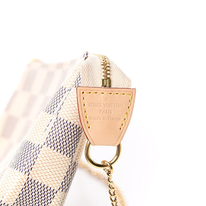 Louis Vuitton Damier Azur Mini Pochette Accessories 6 of 8
