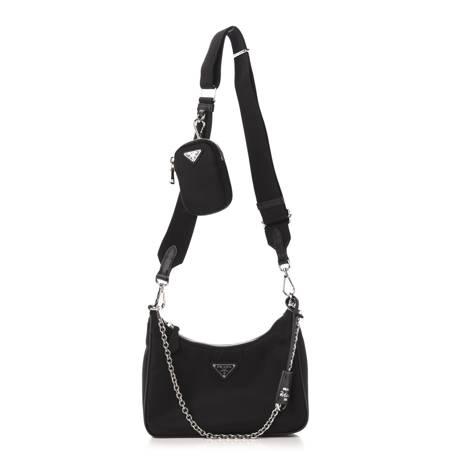 Prada Nylon Re-Edition 2005 Shoulder Bag Black 1 of 13