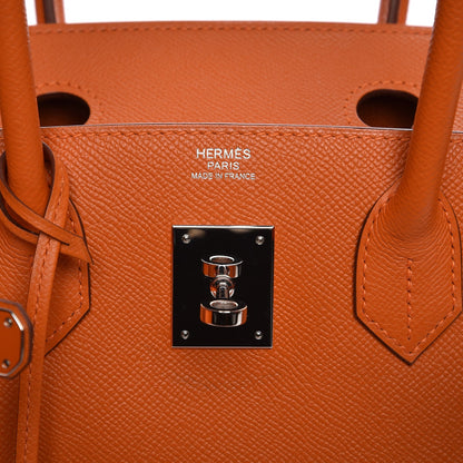 Hermes Epsom Birkin 30 Orange 16 of 25