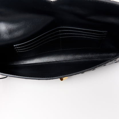 Bottega Veneta Nappa Intrecciato Long Andiamo Top Handle Clutch Black 5 of 10