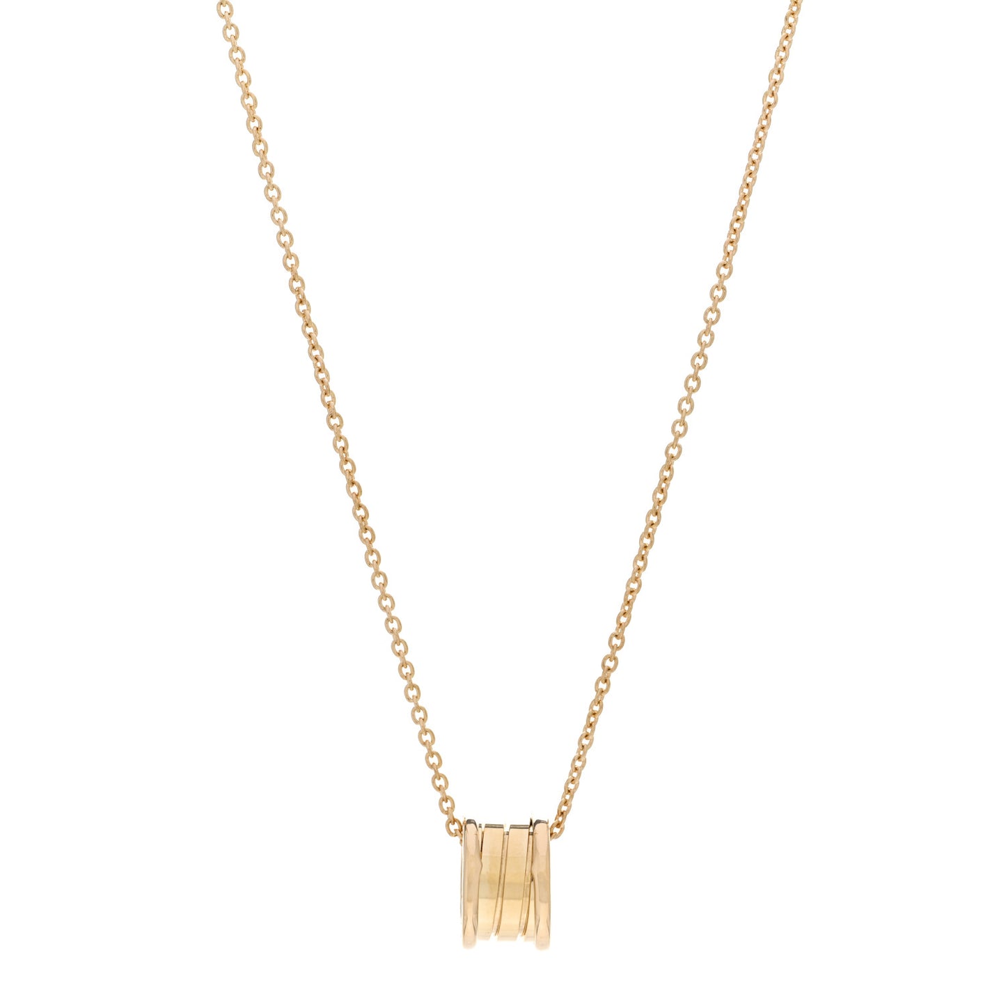 18K Yellow Gold B.Zero1 Pendant Necklace