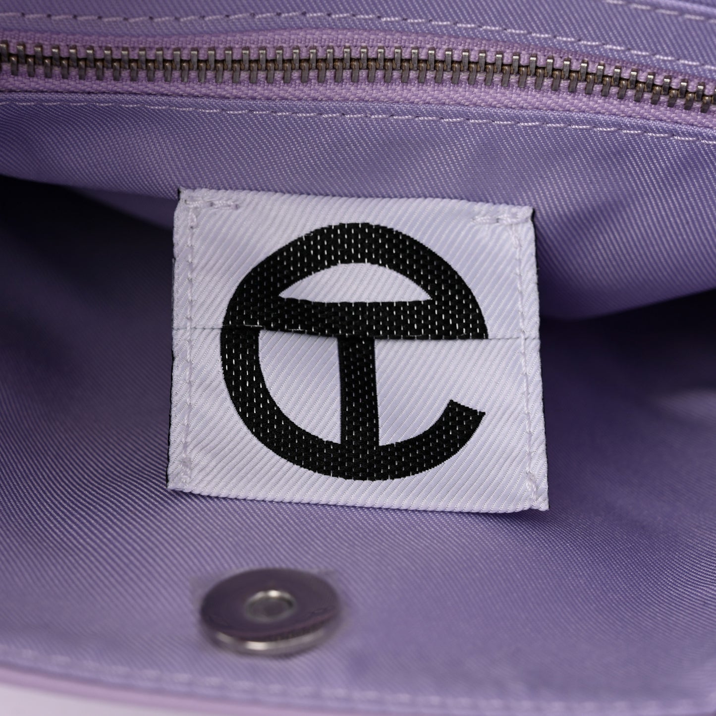 Vegan Leather Medium Shopping Bag Lavender