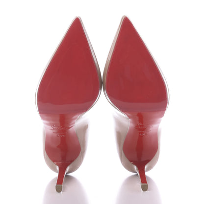 Christian Louboutin Patent Pigalle Plato 120 Pumps 40.5 Nude 7 of 10