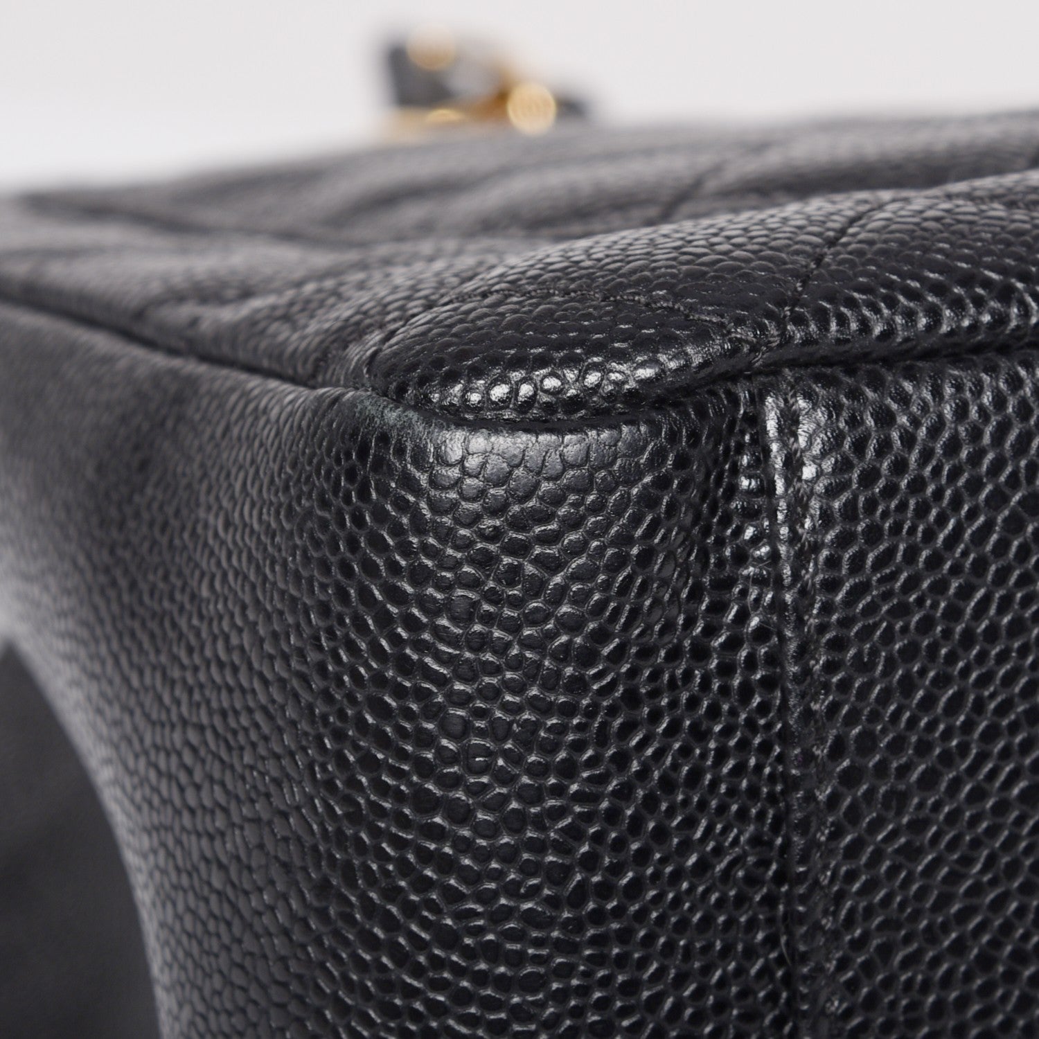 Chanel Caviar Quilted Grand Shopping Tote GST Black 11 of 11