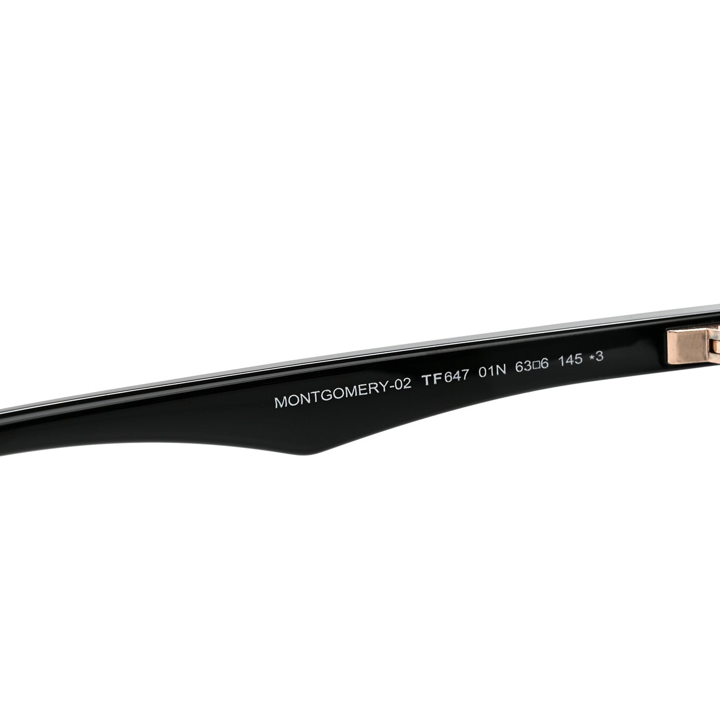 Montgomery Sunglasses TF647 Black