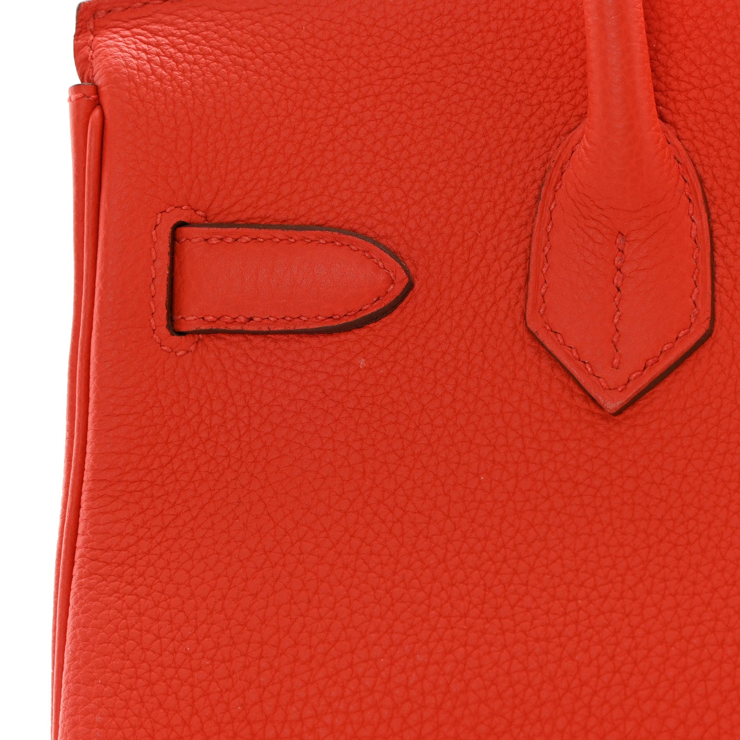 Hermes Togo Birkin 30 Capucine 15 of 16
