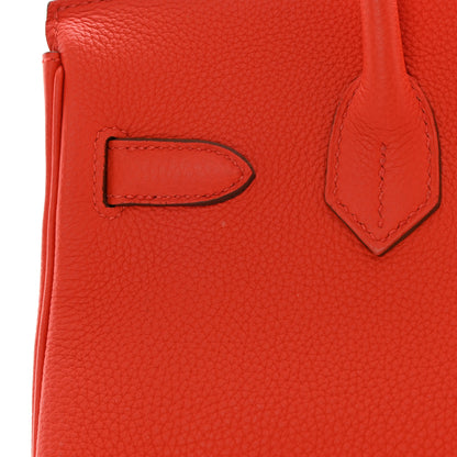 Hermes Togo Birkin 30 Capucine 15 of 16