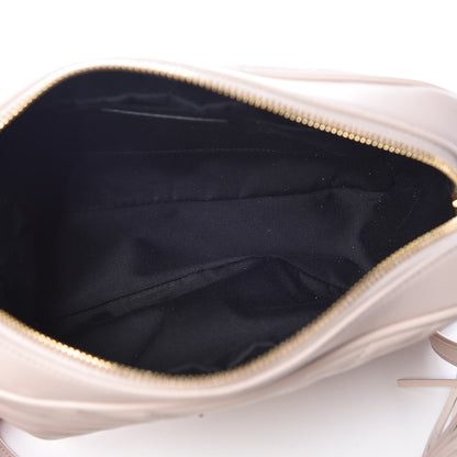 Saint Laurent Calfskin Matelasse Monogram Lou Camera Bag Washed Light Pink 5 of 10