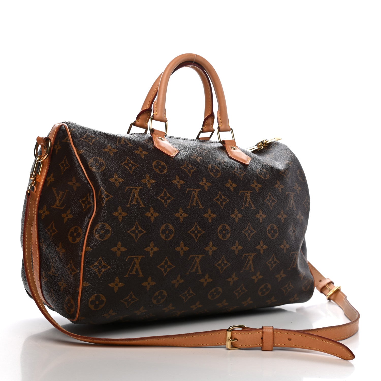 Louis Vuitton Monogram Speedy Bandouliere 35 3 of 12