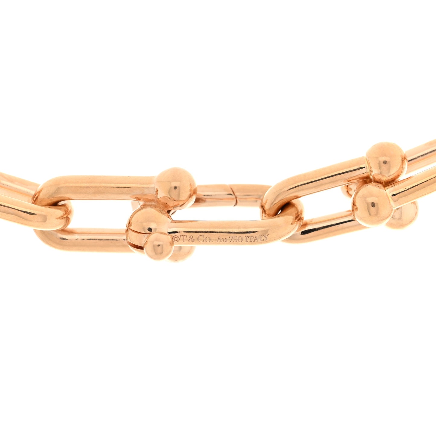 18K Rose Gold Medium HardWear Link Necklace