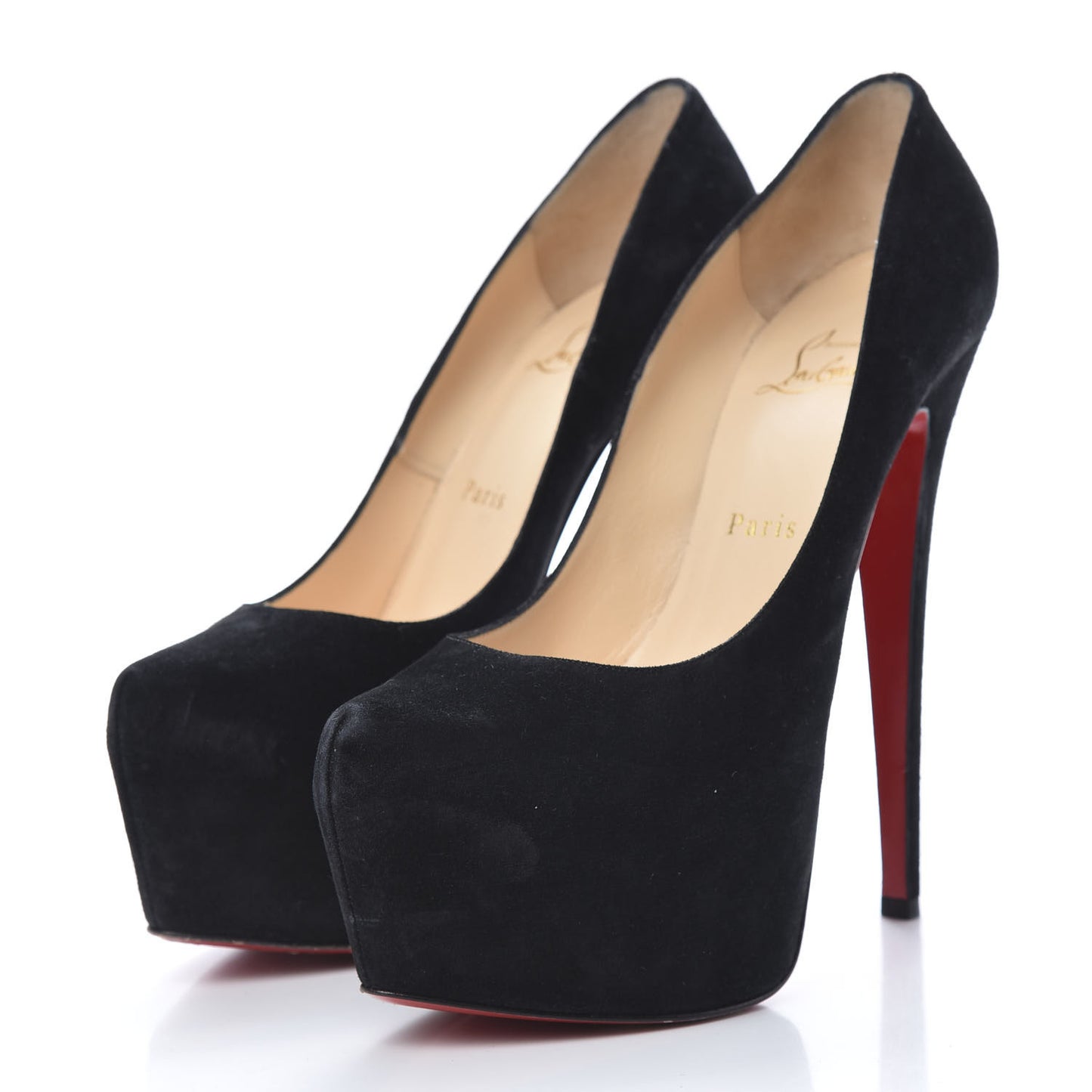 Suede Daffodile 160 Pumps Black 38.5