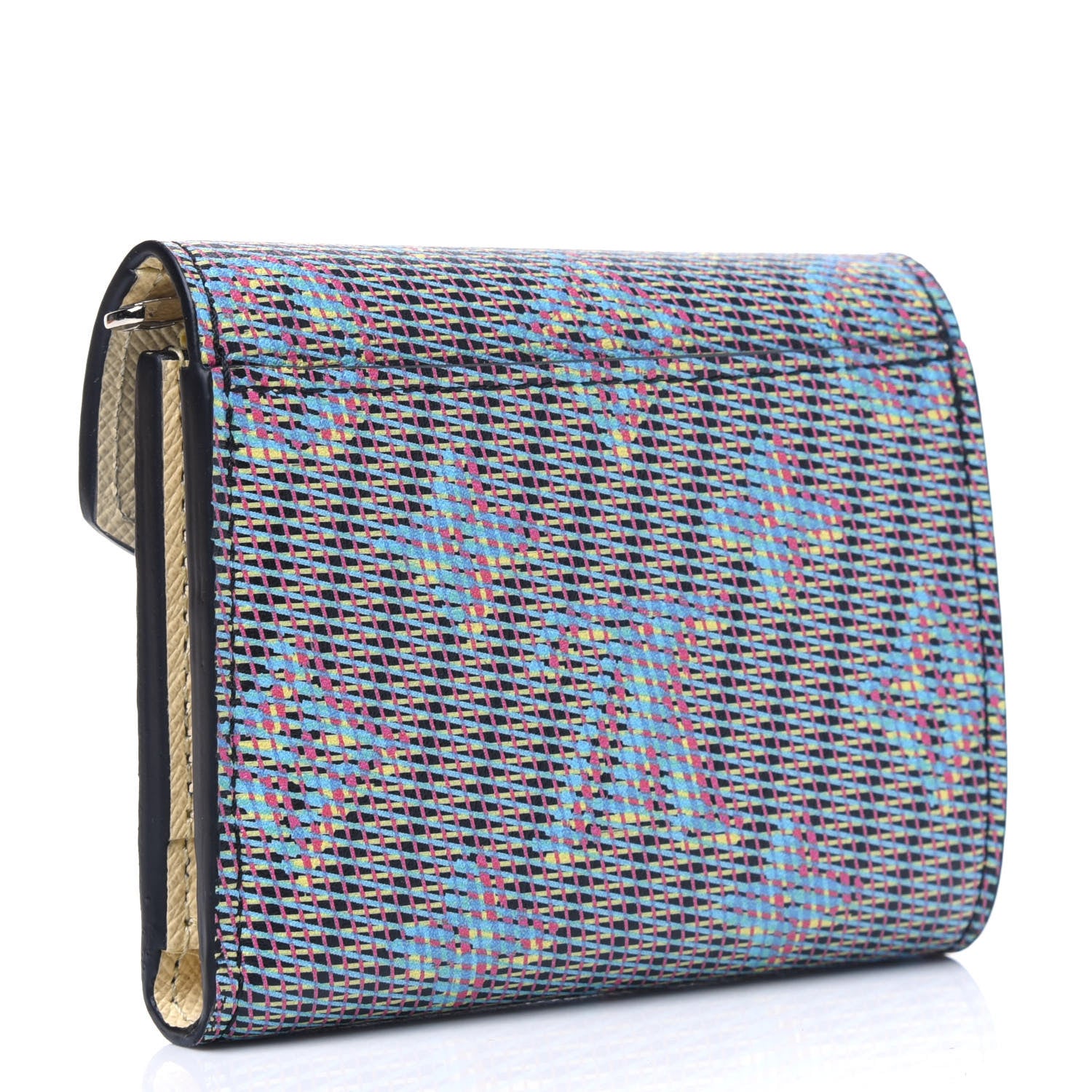 Louis Vuitton Monogram LV Pop Zoe Wallet Blue 2 of 4