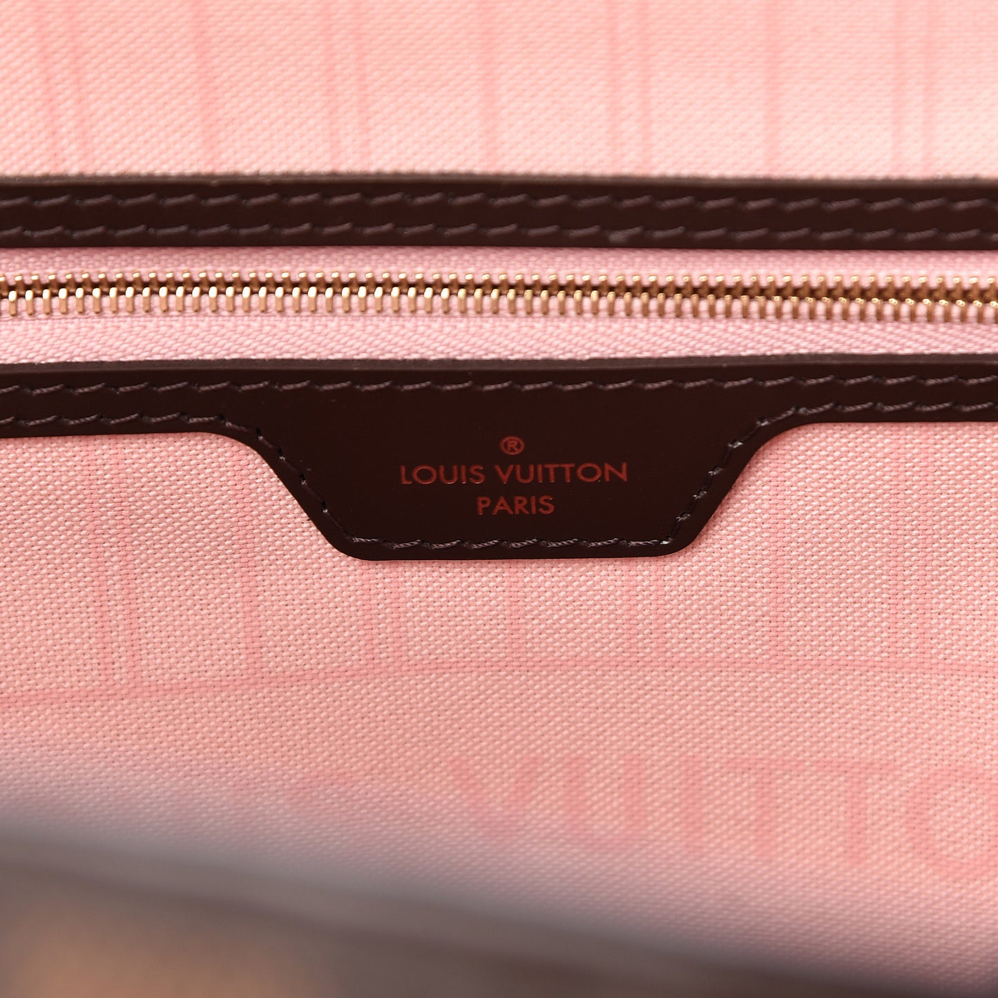 Damier Ebene Neo Neverfull MM Rose Ballerine