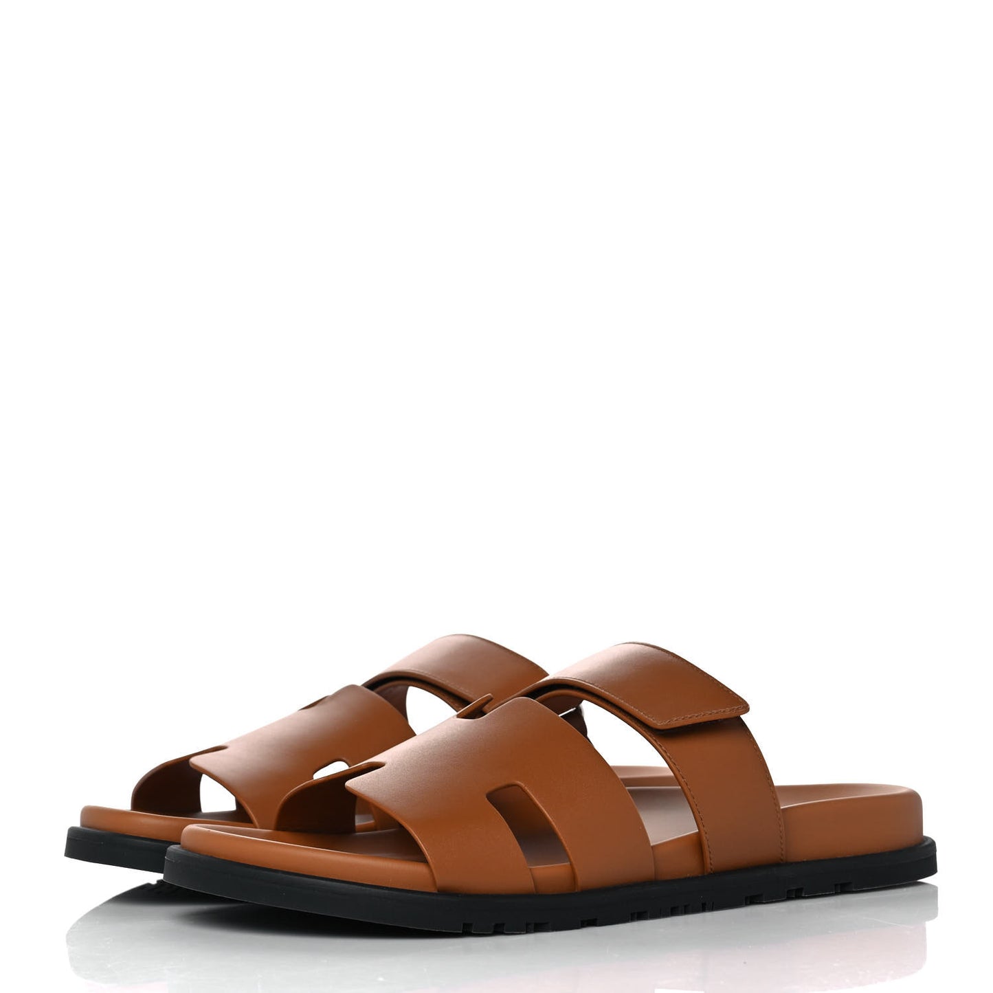 Calfskin Mens Chypre Sandals 43 Gold