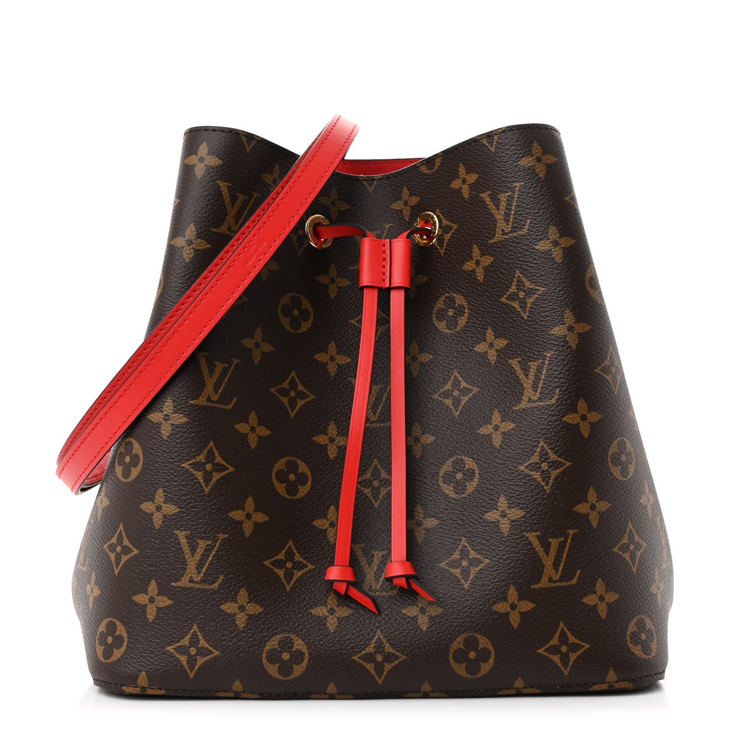 Louis Vuitton Monogram Neonoe MM Coquelicot 1 of 11