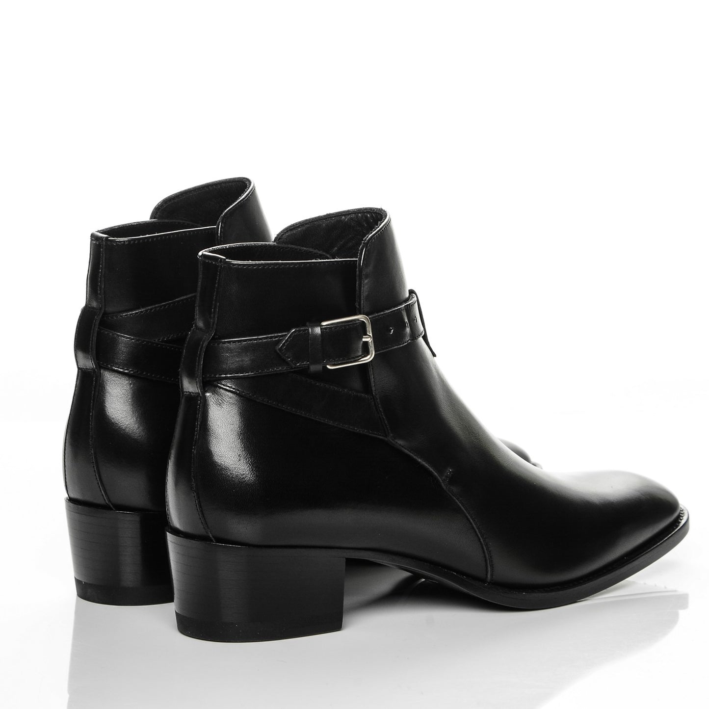 Smooth Jodhpur Calfskin Blake Ankle Boots 36.5 Black