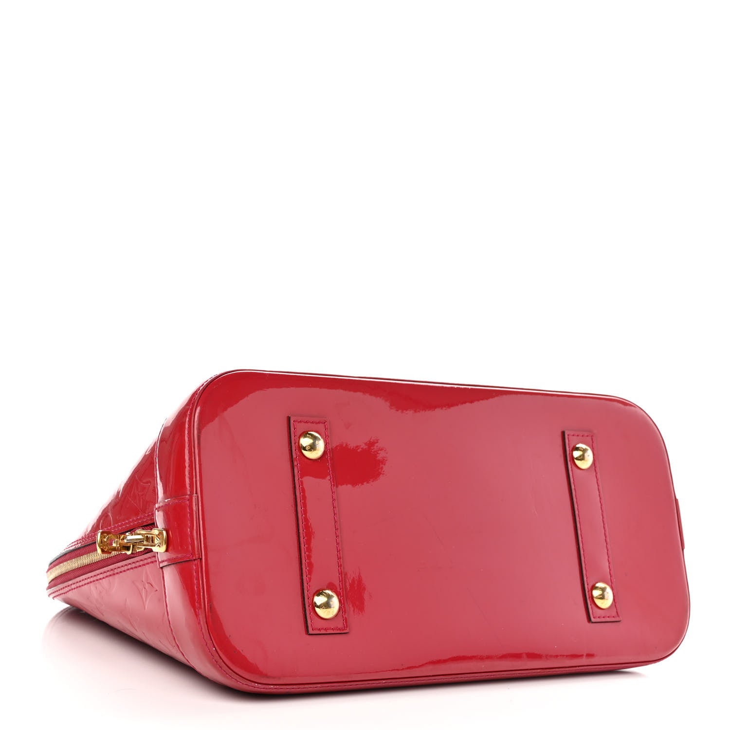 Louis Vuitton Vernis Alma MM Pomme D'Amour 4 of 13