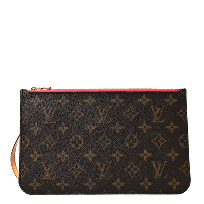Louis Vuitton Monogram Neverfull MM GM Pochette Grenade 1 of 7