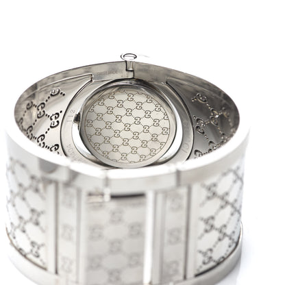 Gucci Stainless Steel 33mm Twirl Quartz Watch Brown 4 of 5