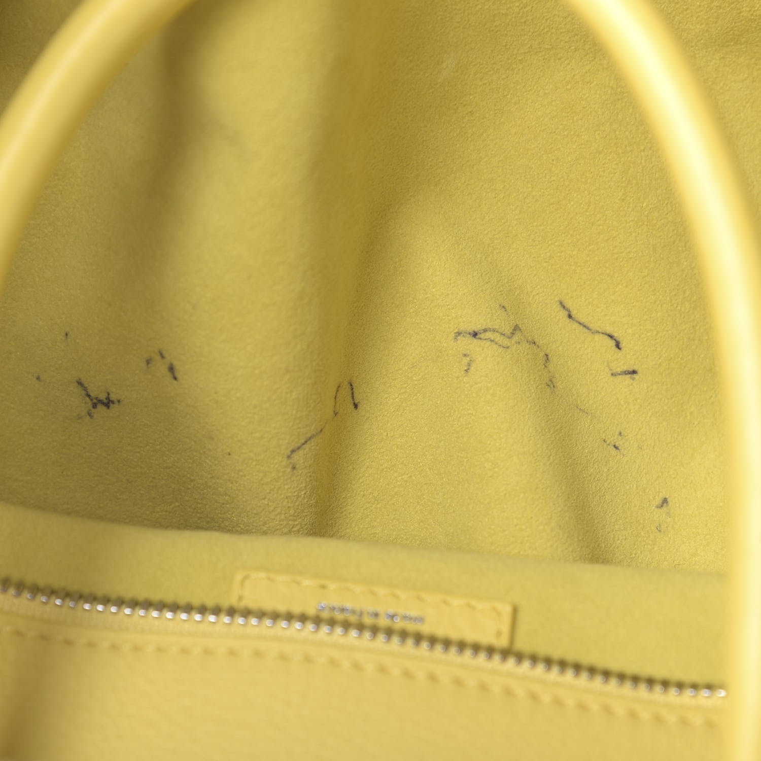 Louis Vuitton Monogram Denim Speedy Round Yellow 8 of 12