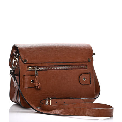 Proenza Schouler Linosa Calfskin Mini PS11 Classic Shoulder Bag Saddle 3 of 7