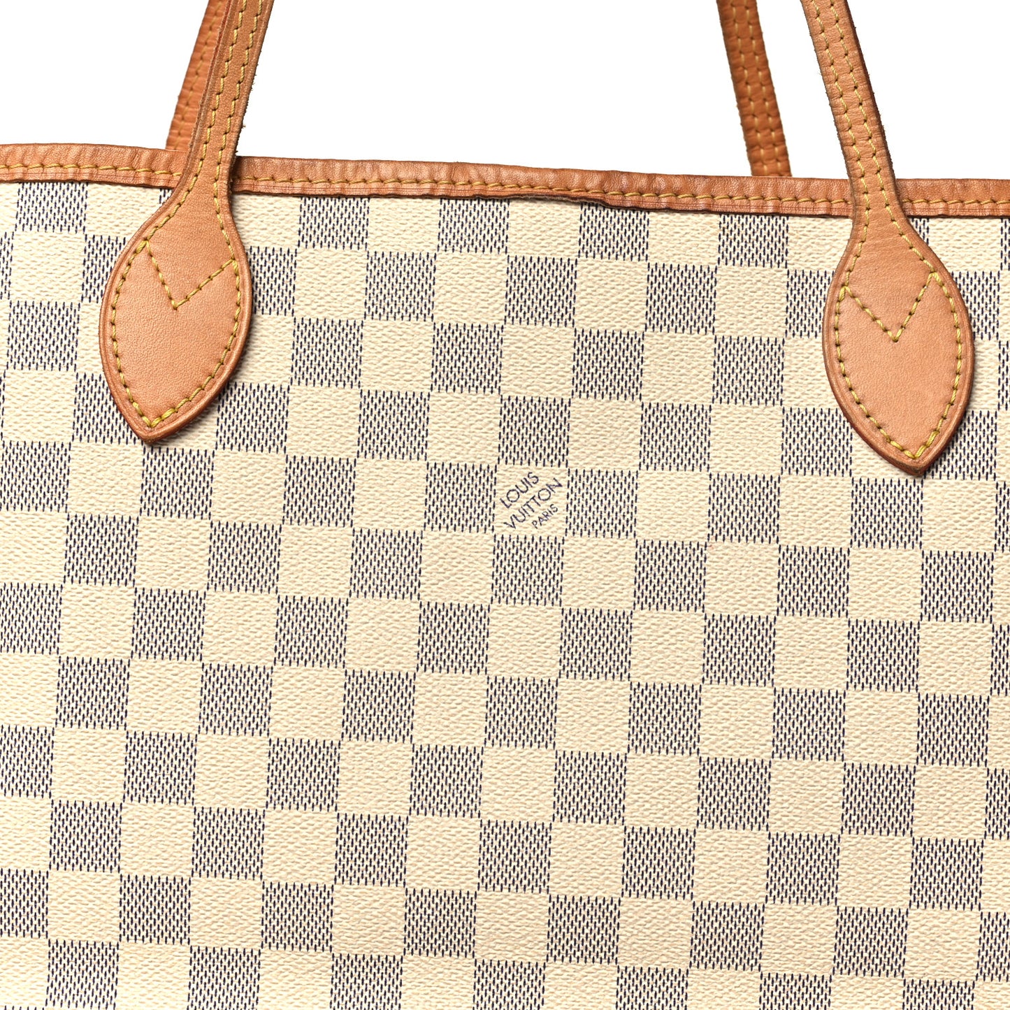 Damier Azur Neo Neverfull MM Rose Ballerine