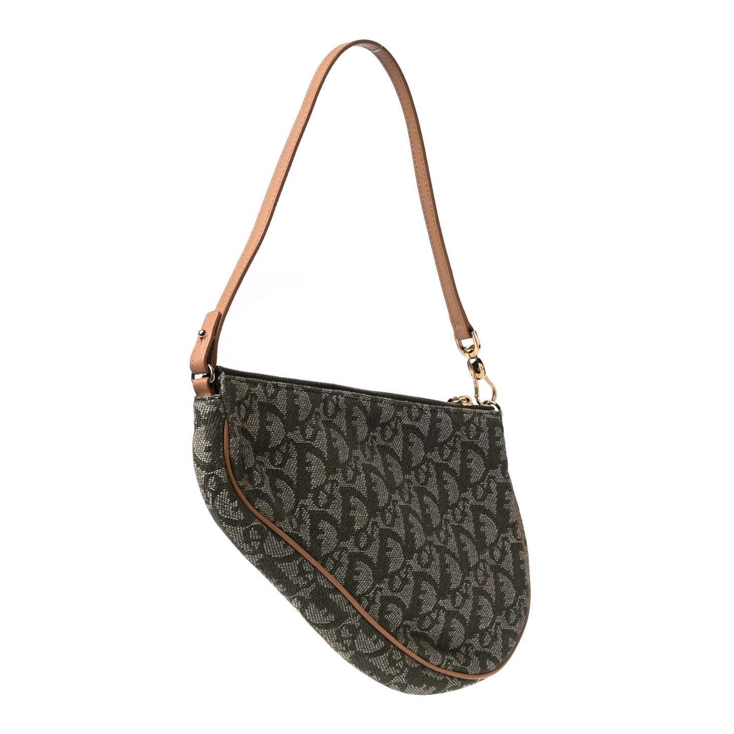 Monogram Mini Saddle Pochette Green