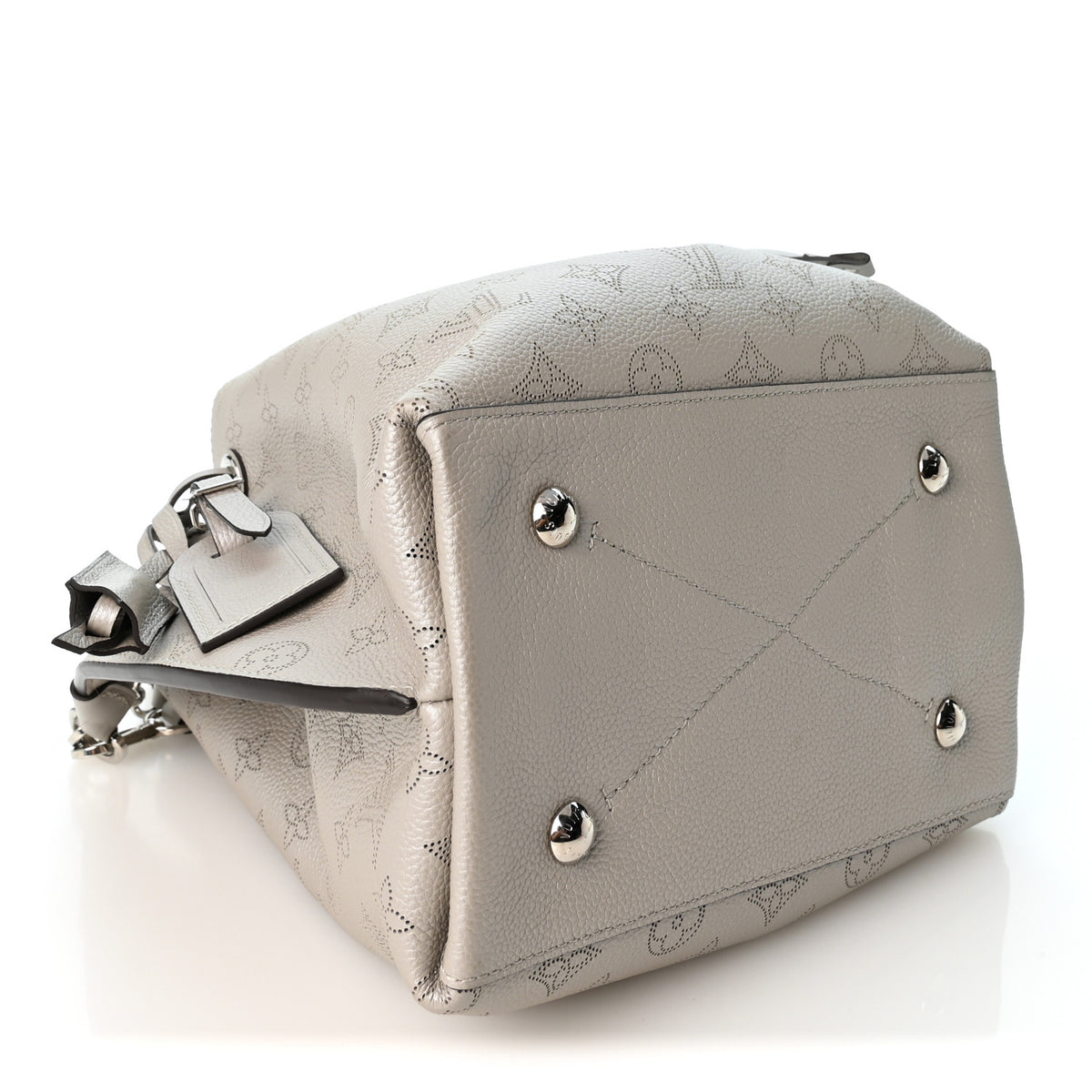 Louis Vuitton Metallic Mahina Muria Gris Souris 4 of 9