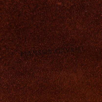 Mansur Gavriel Suede Everyday Soft Tote Chocolate 7 of 11