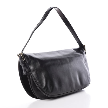 Gucci Calfskin Small Britt Shoulder Bag Black 3 of 11
