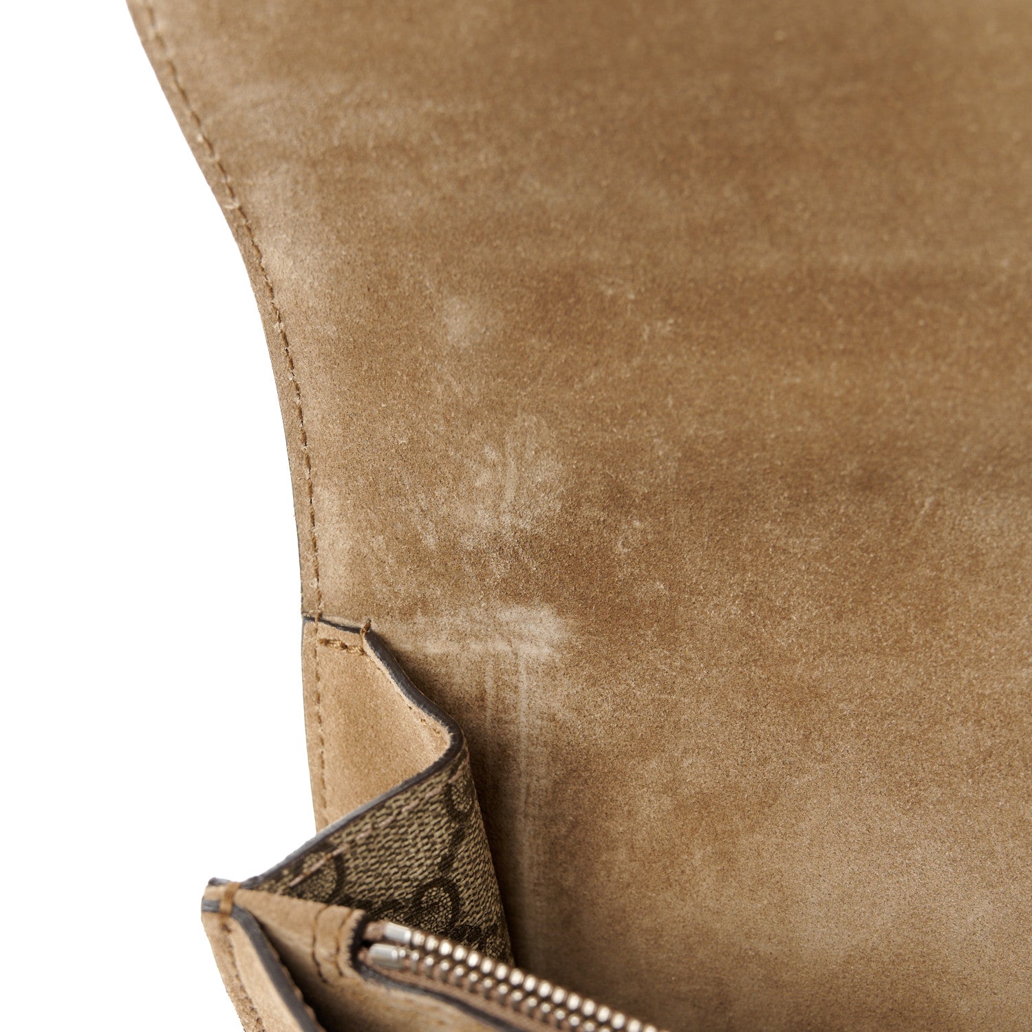 Gucci GG Supreme Monogram Small Dionysus Shoulder Bag Taupe 12 of 12